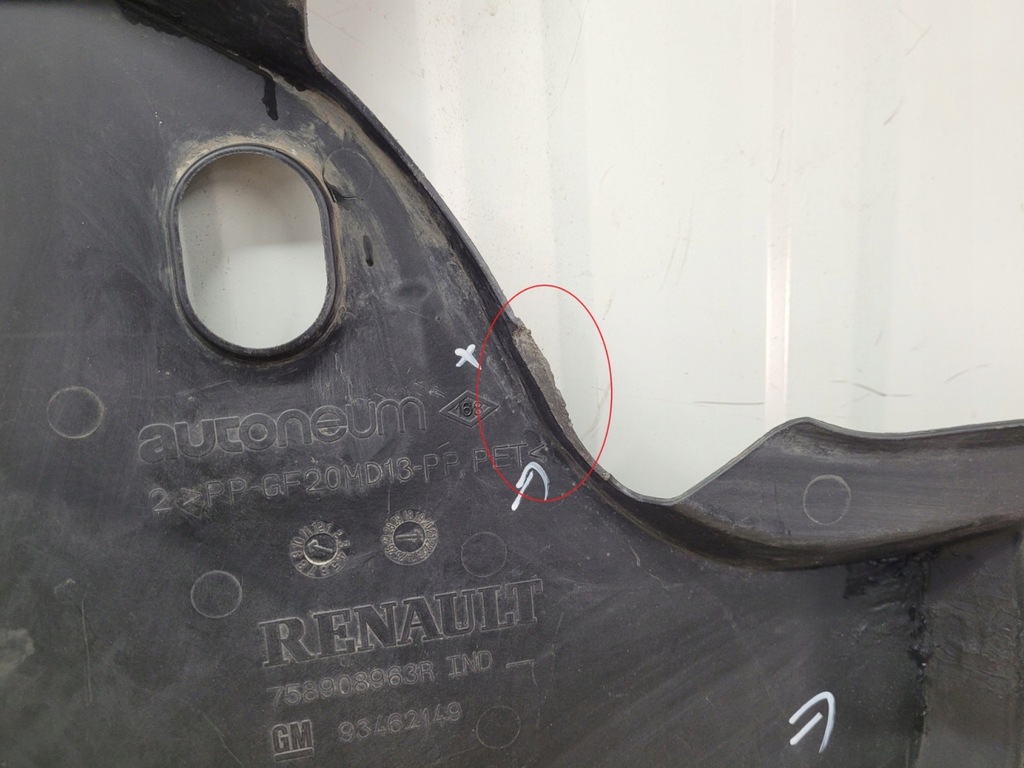 фото №13, Защита плита pod бампер renault trafic iii opel vivaro b nissan nv300