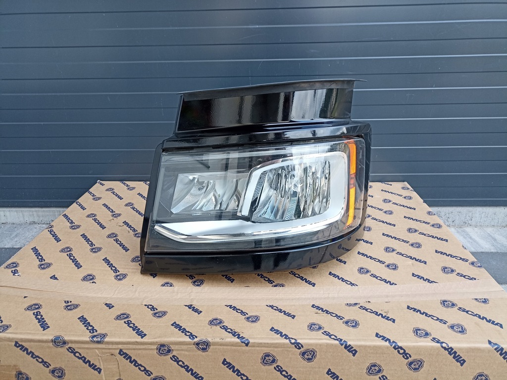 фото №1, Лампа фара scania r s новий model full led