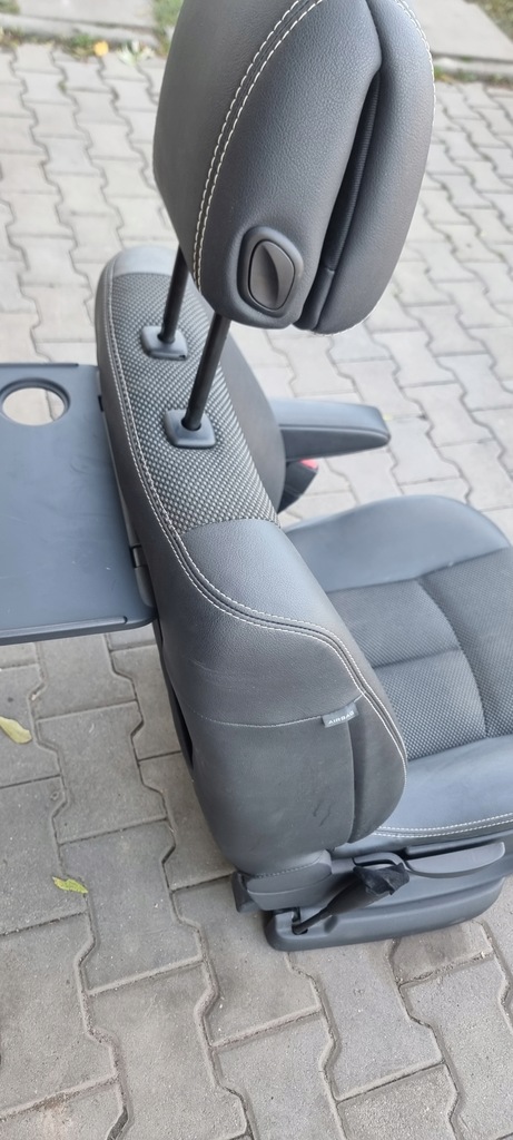 фото №9, Сиденье передний правый пассажира полукожа с подогревом renault grand espace iv lift