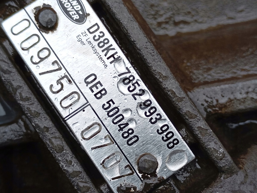 фото №7, Трансмісія рейка рульова land rover sport 2007r. 7852993998