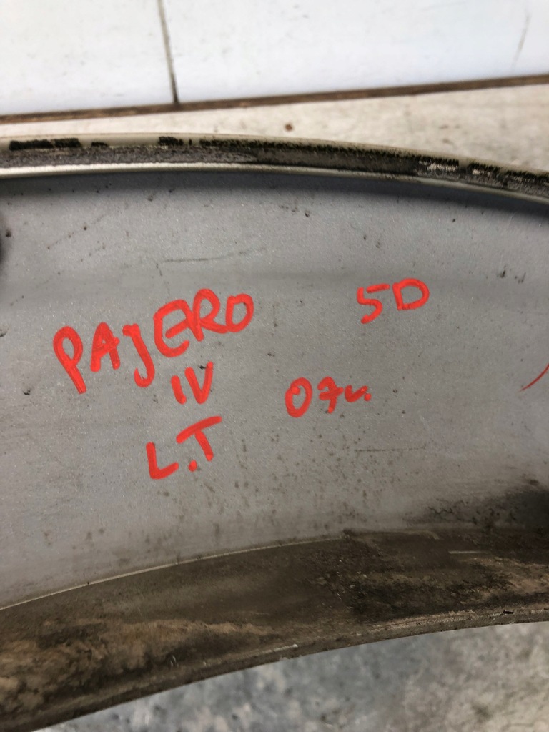 фото №7, Молдинг крыла левый задняя mitsubishi pajero iv 7407a097