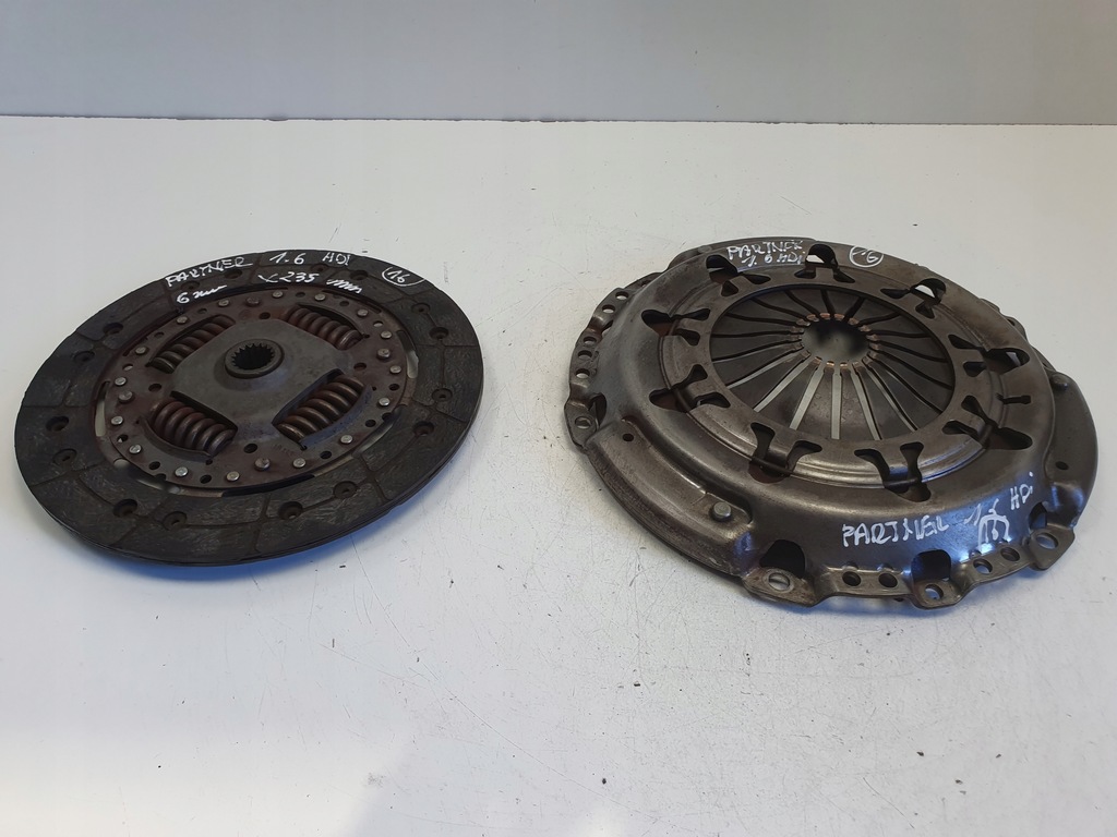 фото №1, Peugeot partner 1.6 hdi притиск диск зчеплення