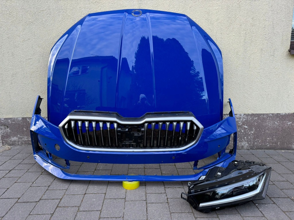 Купити Skoda superb iv 4 23- 3p капот бампер абсорбер лампа ліва передня перед