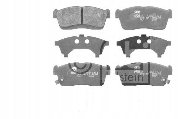 фото №1, Тормозные колодки тормозные suzuki alto 09- febi bilstein