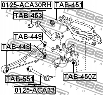 фото №3, Втулка важеля задня do toyota 4 runner 2.7 4.0