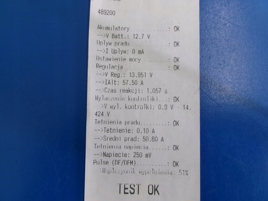 Seat leon 2 2.0tdi 140km генератор 047903015q bosch 0124315014 test с Разборки