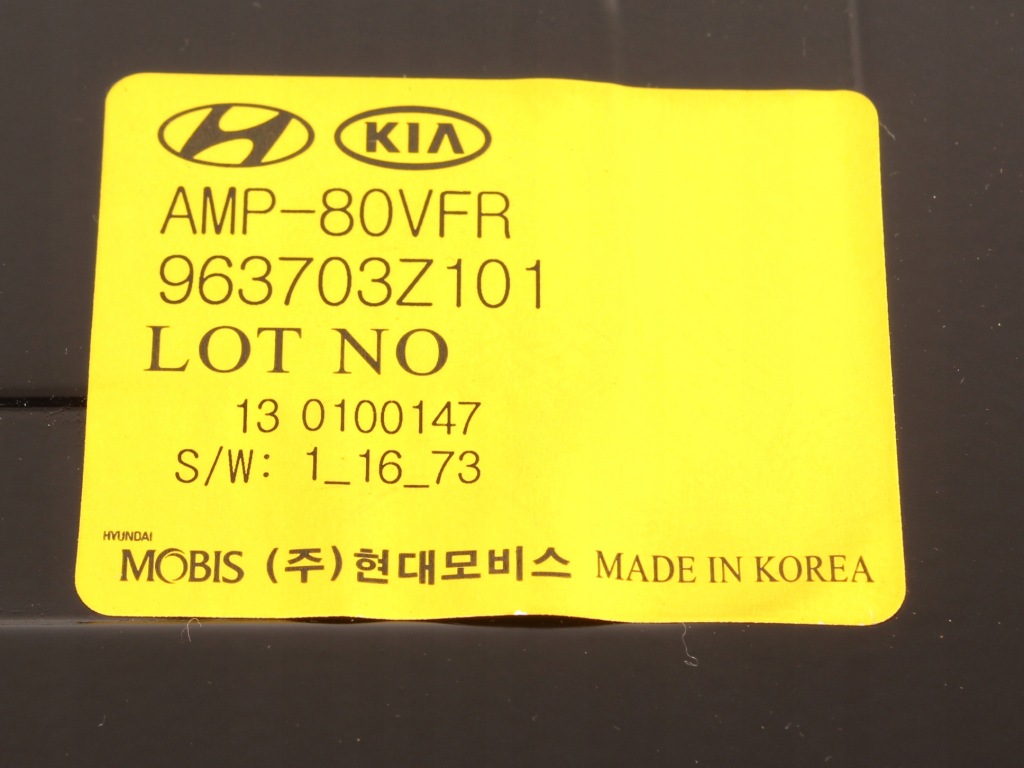 фото №3, Усилитель радио аудио hyundai i40 cw 963703z101