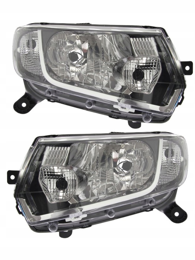 фото №1, Фары dacia logan ii sandero ii kombi/liftback/sedan 12-16 kpl le + pr