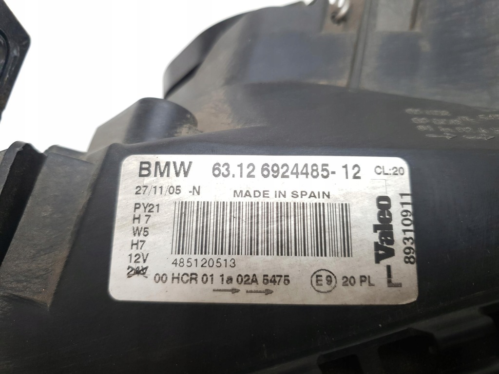 фото №7, Лампа ліва перед eu bmw 1 e81 e87