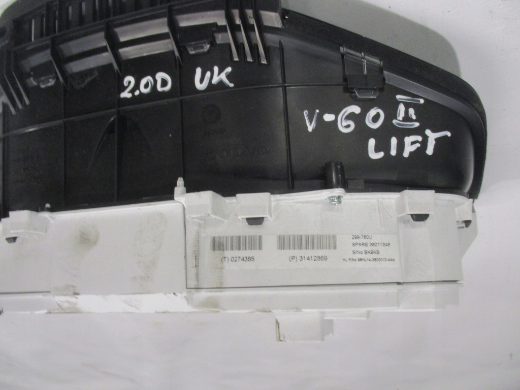 фото №5, Счетчик приборы volvo v60 i lift 2.0 d uk 31412869