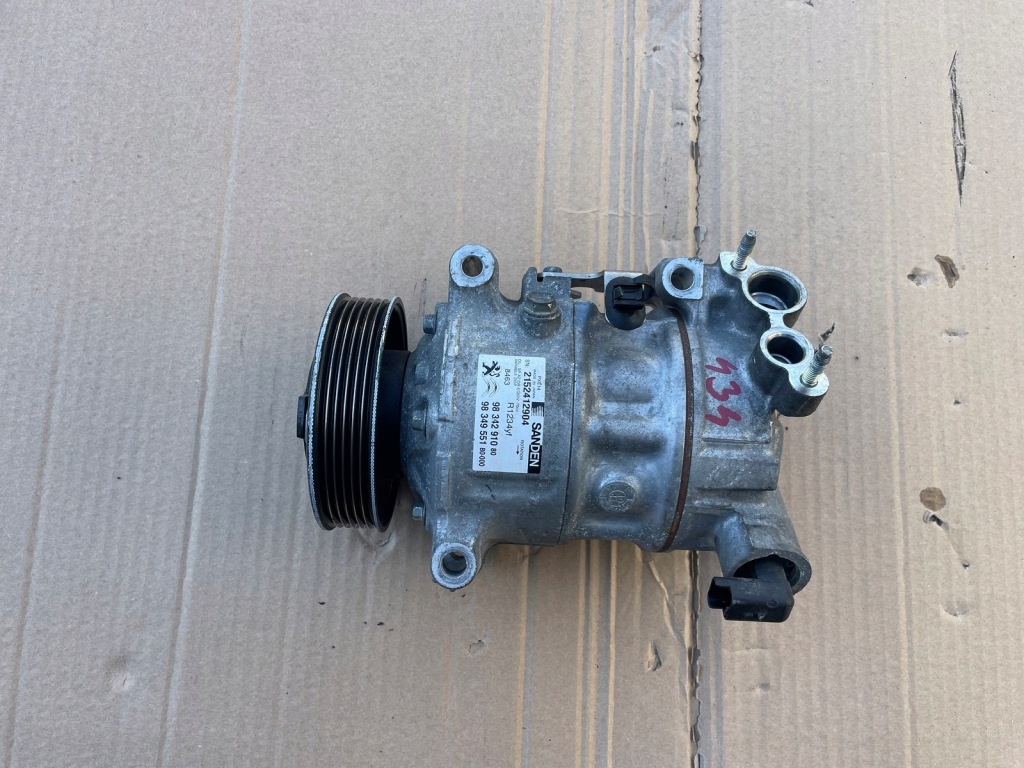 Opel peugeot citroen 1.5 e-hdi компресор кондиціонера 9834291080 Київ