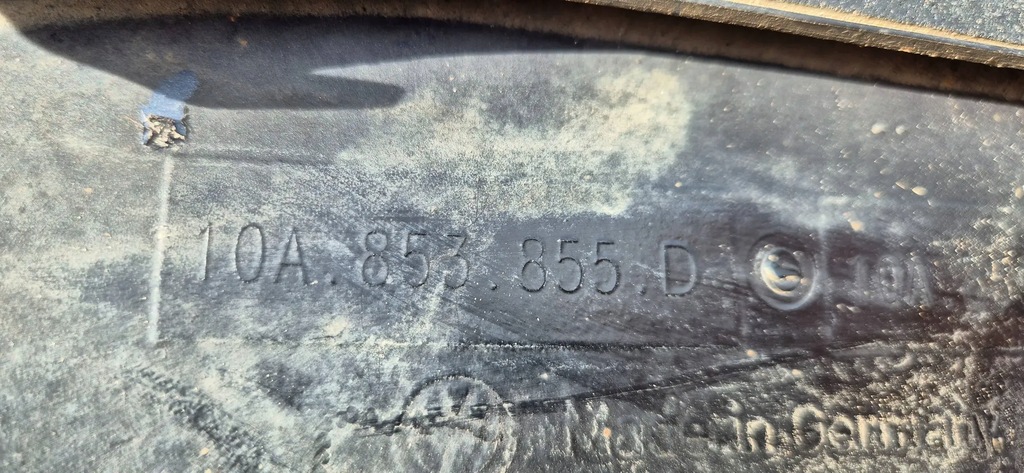 фото №10, Vw id.3 19-23 порог молдинг порог левая покрашенная org