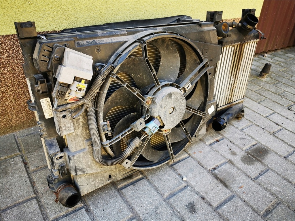 фото №7, Renault clio iv 0.9 tce радіатор комплект радіатор демонтаж