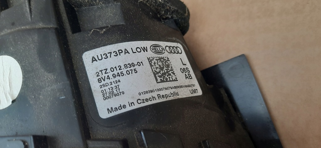 фото №8, Лампа задня ліва w кришка audi a3 8v lift 5d 16-