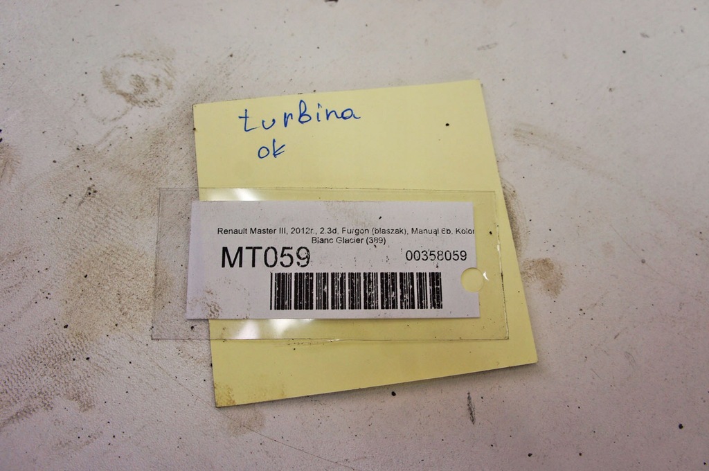 фото №6, Mt059 renault master iii 2.3d турбонагнітач turbo