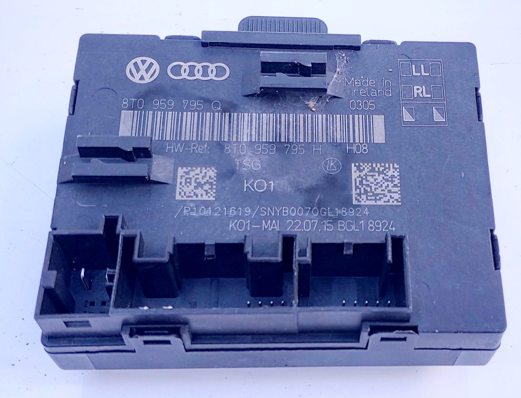 фото №1, Блок управления дверь audi a5 8t lift 8t0959795h