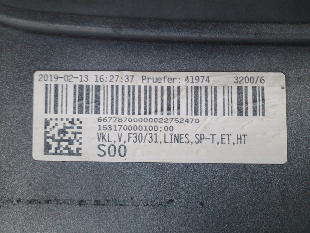 фото №10, Bmw 3 f30 f31 luxure line бампер передній решітка