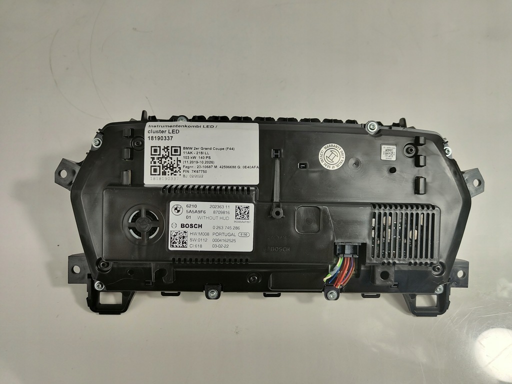 фото №7, Bmw f40 f44 z4 g29 счетчик приборы 5a5a9f6 виртуальный