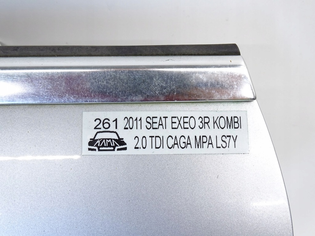 фото №12, Двері ліва лівий задня задні seat exeo 3r kombi ls7y