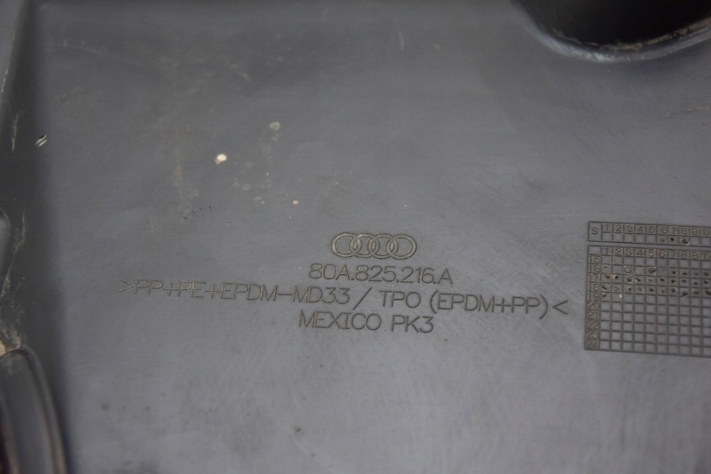 фото №7, Задняя правая защита подвеска audi q5 fy 80a825216a 2.0l бензиновый 183kw