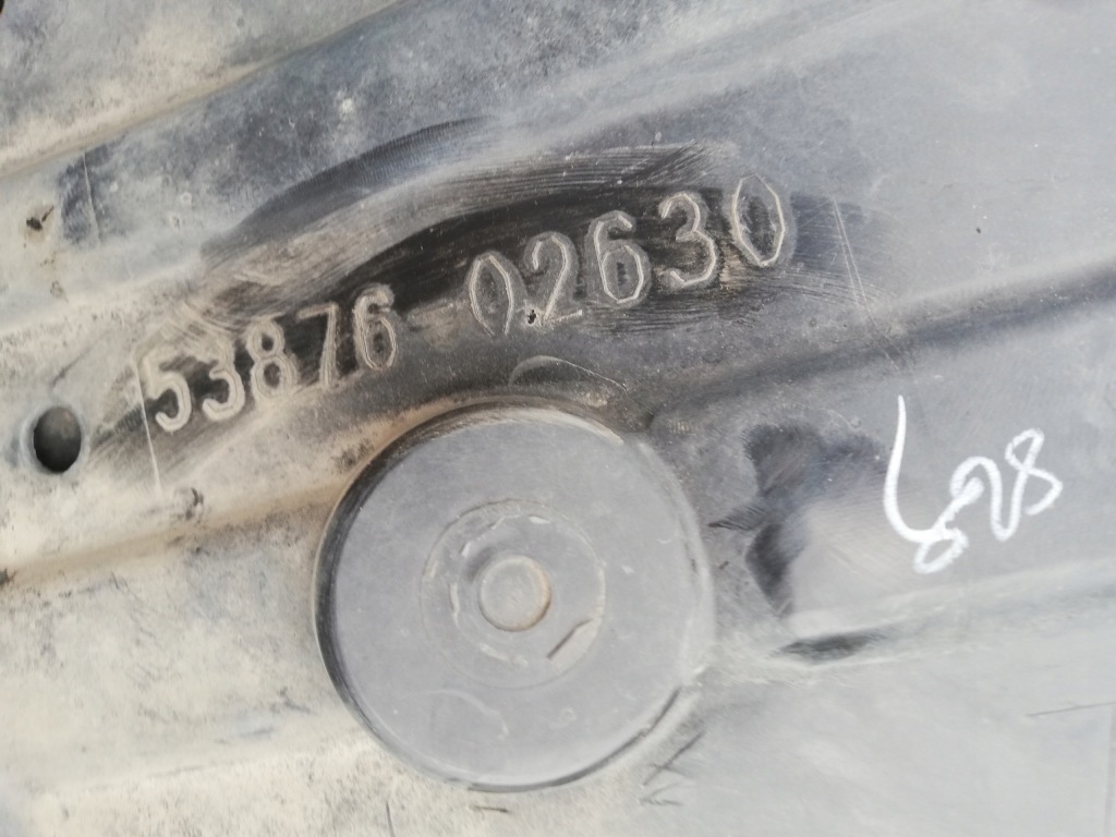 фото №10, Corolla e21 hb kombi подкрылок левый перед + клипсы 18-24 53876-02630