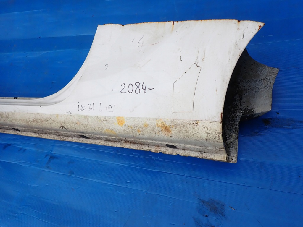 фото №6, Hyundai i20 3d 08-12 порог левый