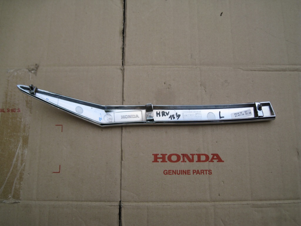 фото №4, Молдинг левая хром na решётка радиатора honda hrv 2015-2017r przed lift