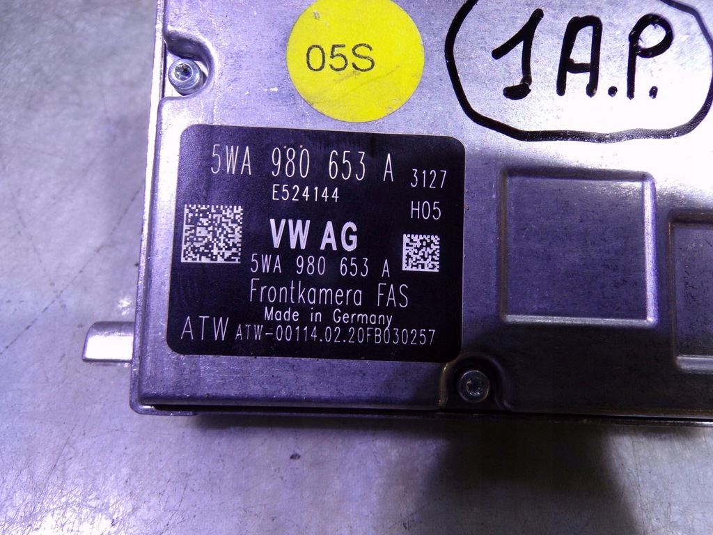 фото №8, Камера ассистент водителя vw seat skoda 5wa980653a