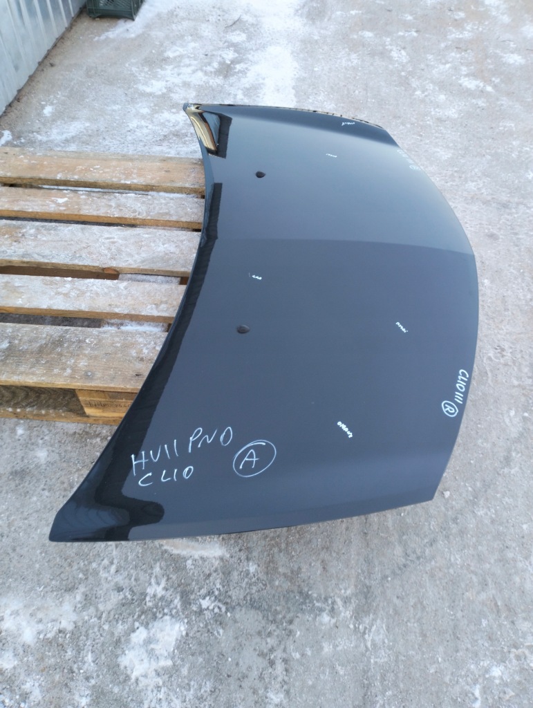 Капот renault clio 3 рестайлінг  nv676 2009-2012 хетчбек 5 дверей hb оригінал Доставка