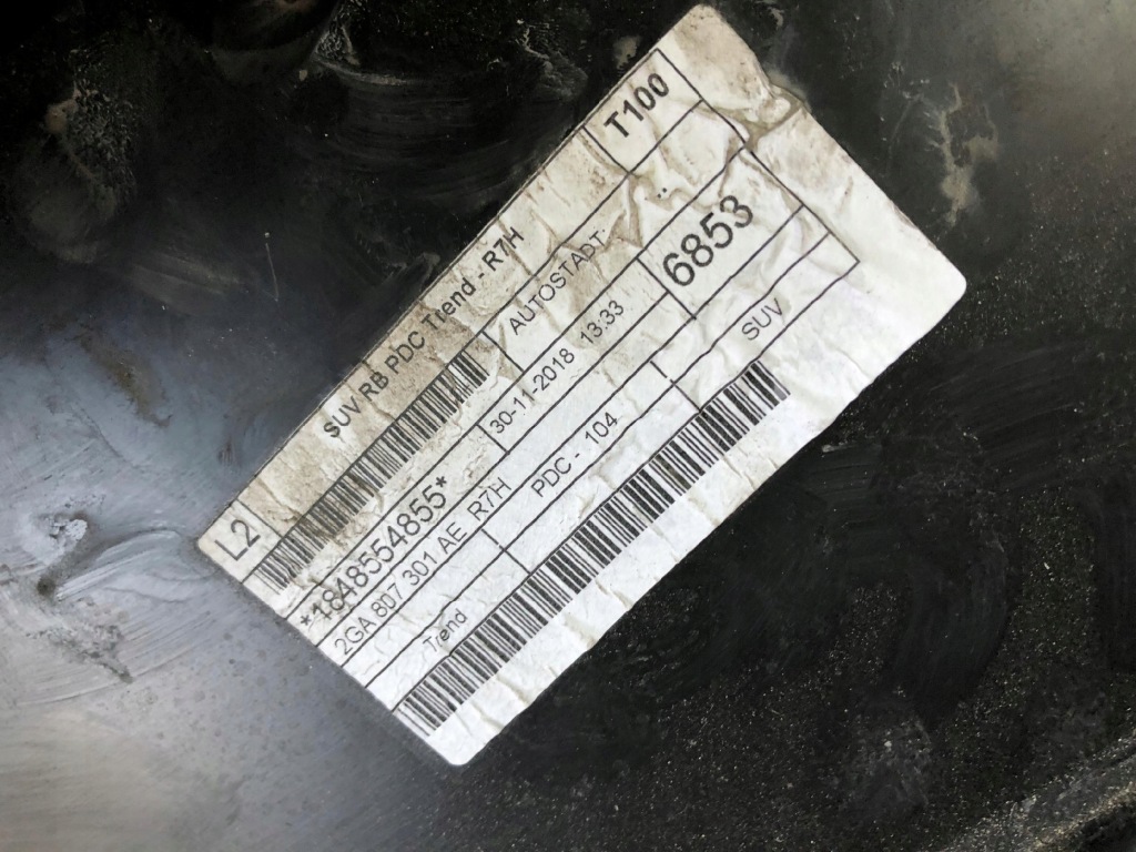 фото №3, Vw t-roc бампер задня dół накладка 2ga807521