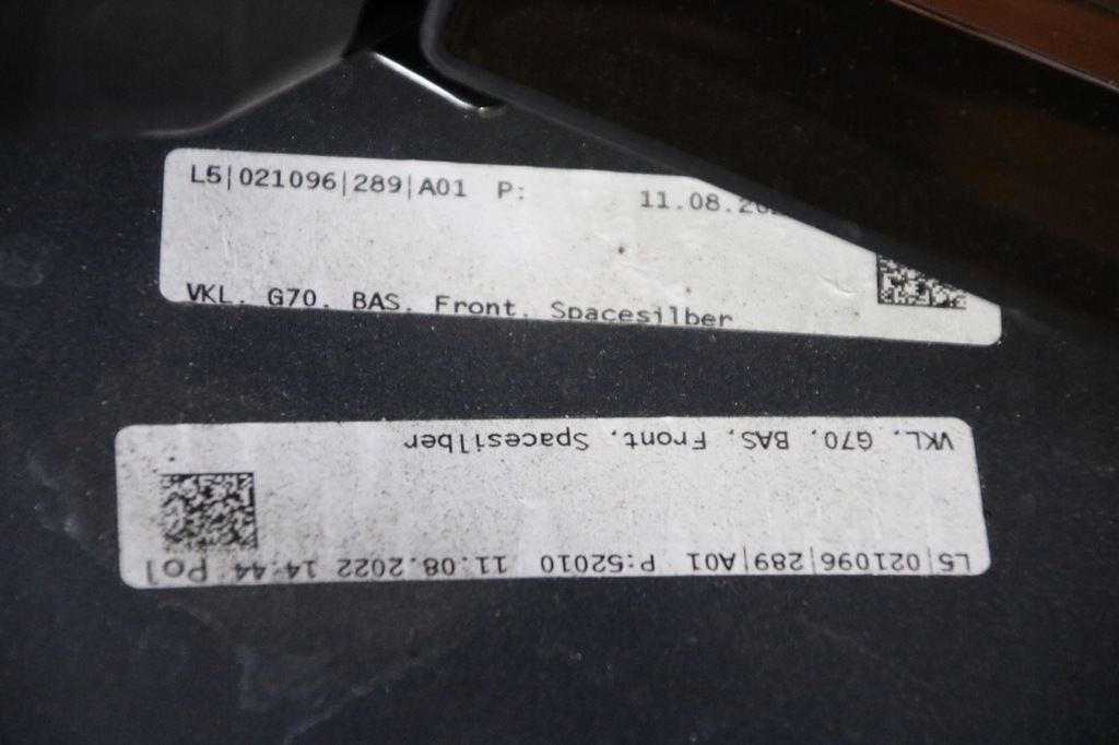 фото №12, Bmw 7 g70 i7 бампер перед передний цвет c67