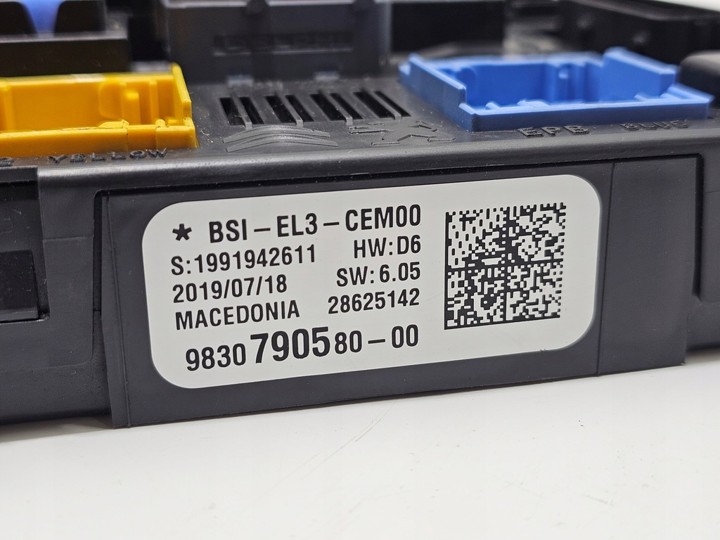 фото №6, Модуль bsi peugeot 3008 ii 5008 ii expert iv jumpy granland vivaro #4367