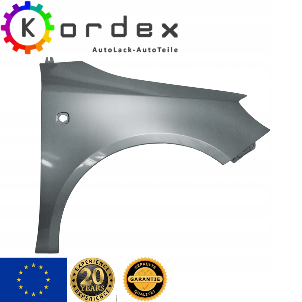 фото №1, Крыло skoda fabia ii 5j roomster цвет lf8l 07-15 правый перед