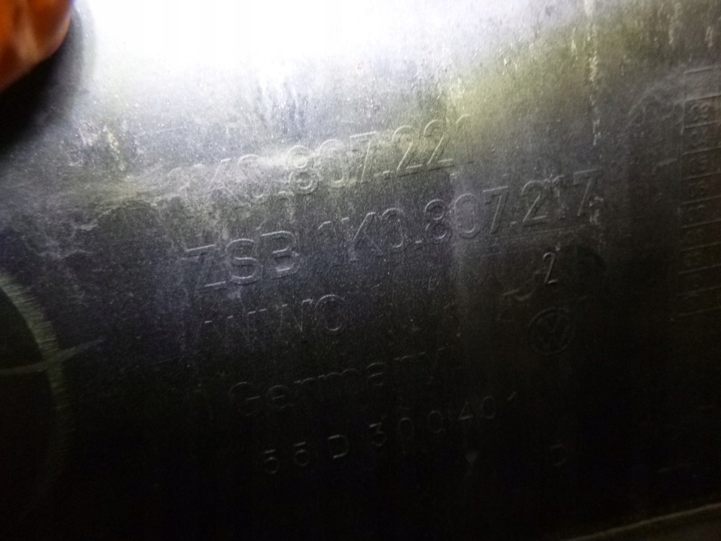 фото №11, Бампер передній vw volkswagen golf v l041 2005r.