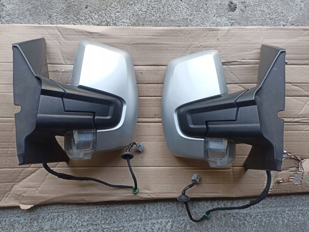 фото №1, Зеркало наружное правое левая перед 8 pin ford transit custom 16 r.