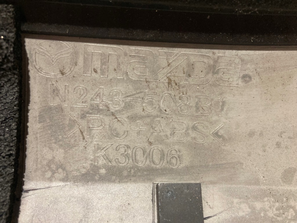 фото №9, Молдинг правая стойка стекло mazda mx-5 nd 15- n243-508b1