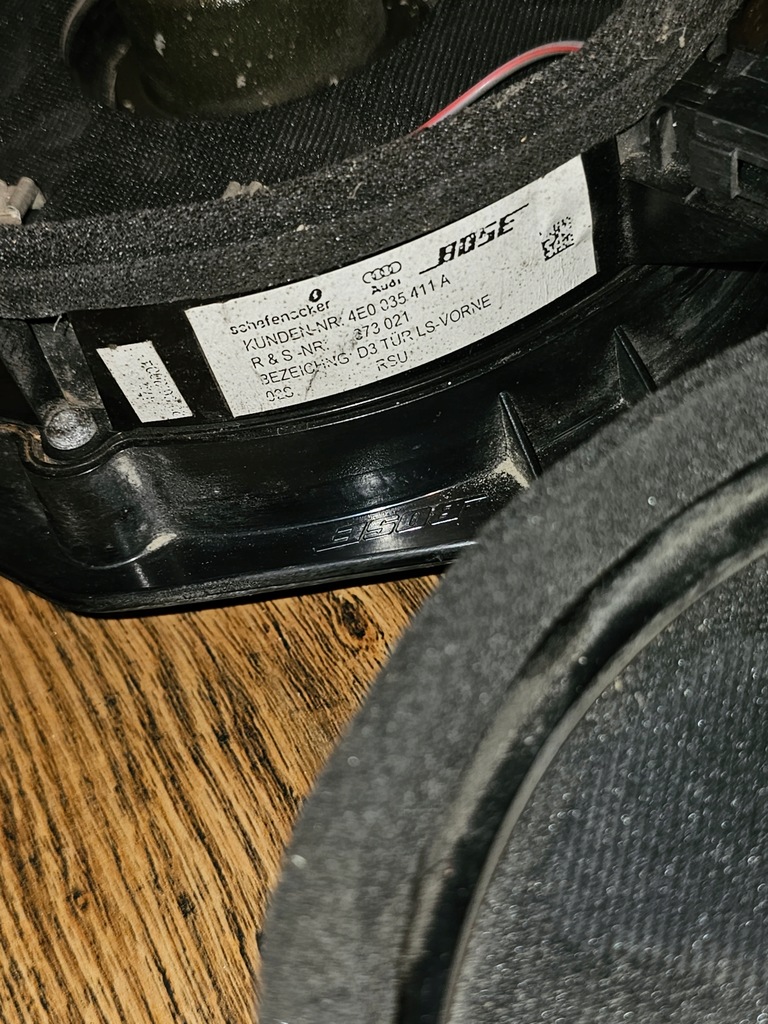 фото №9, Audi a8 d3 4e0 lift набор аудиосистема bose kpl.