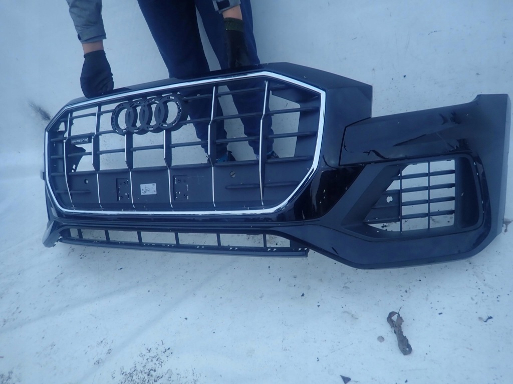 фото №5, Audi q8 18- 4m бампер перед передний bez радара