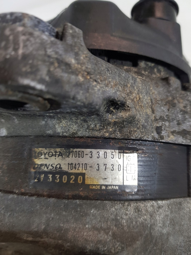 фото №9, Генератор 27060-33050 mini cooper one r50 r53 1.4d