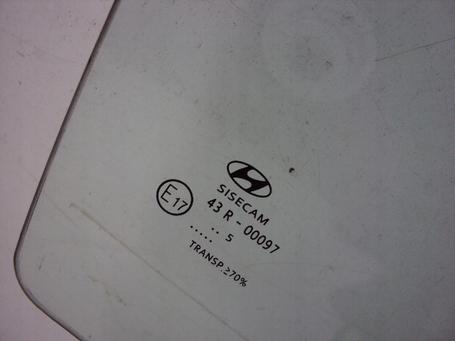 фото №3, Скло двері правий задня hyundai i20 2015 rok