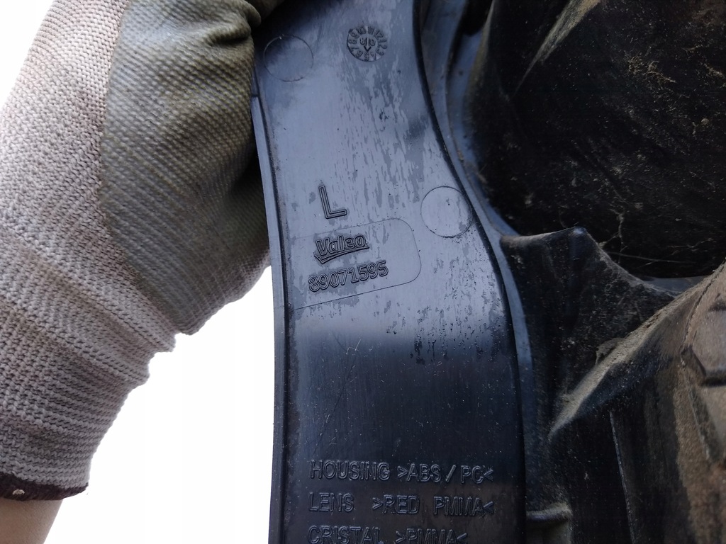 фото №6, Agila b лампа задняя левая 89071595 lub правая 89071614 europa