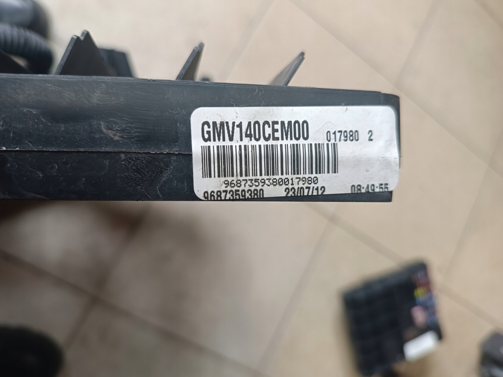 Citroen c5 iii x7 1,6thp вентилятор радіатора 9687359380 Зі Шроту