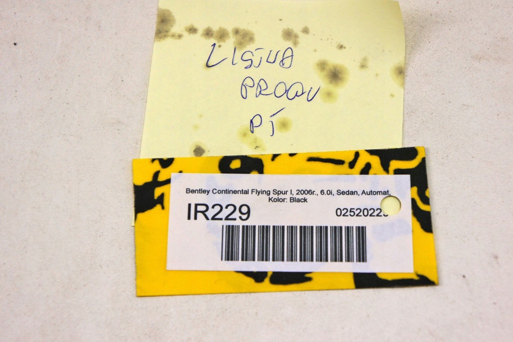 фото №6, Ir229 bentley flying spur i молдинг порог правый задняя