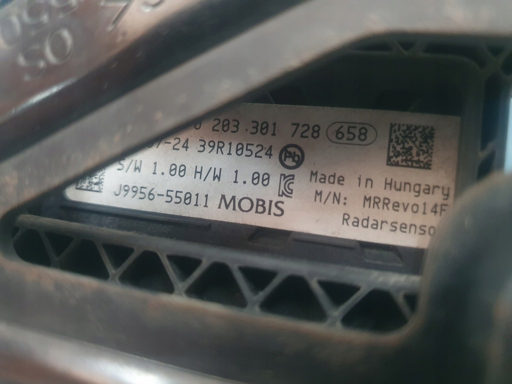 фото №4, Радар датчик distronic hyundai kona j9956-55011