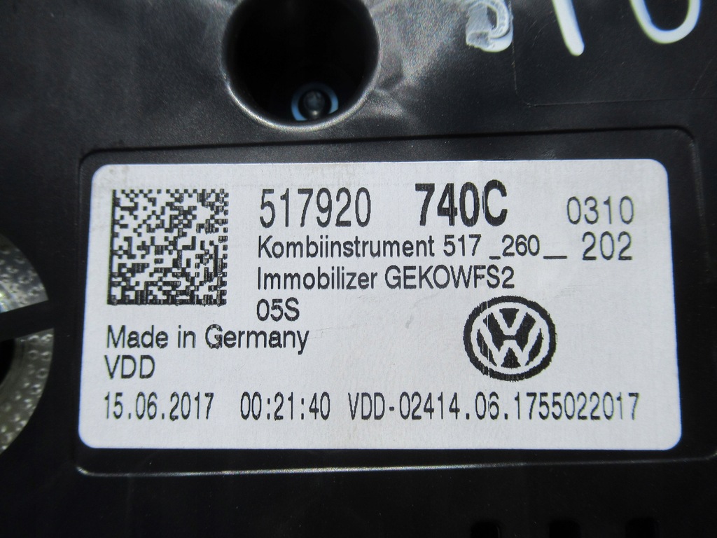 фото №8, Набір стартовий vw sportsvan 1.2tsi 17r 517920740c