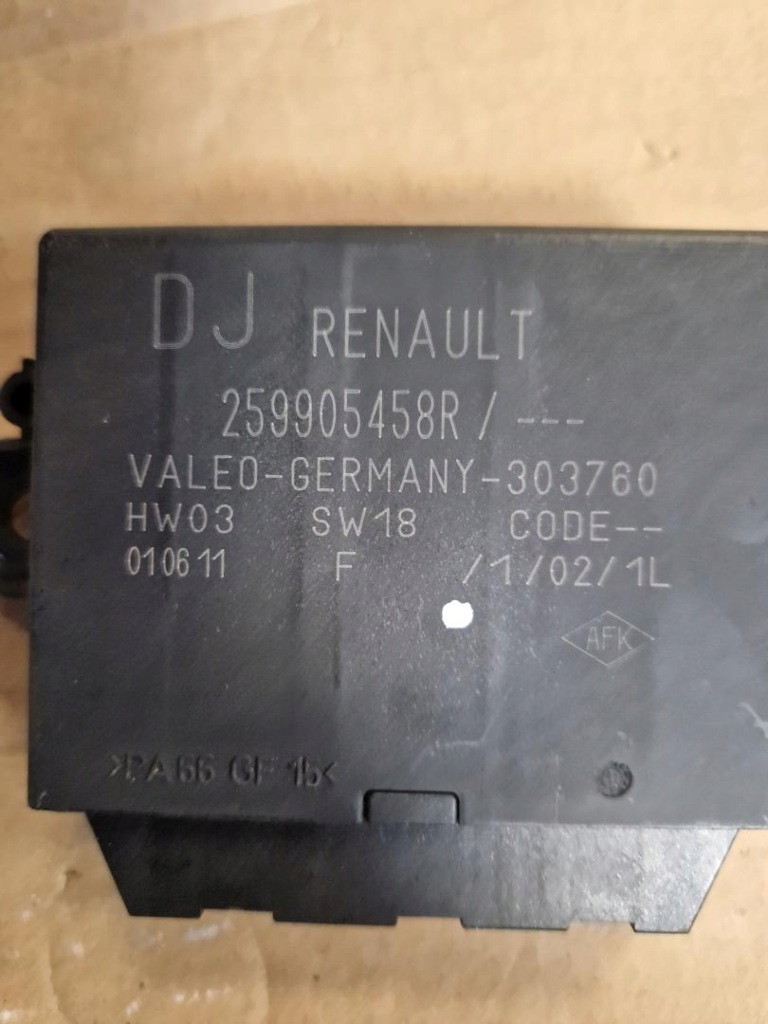фото №2, Модуль pdc renault megane iii 9801862580