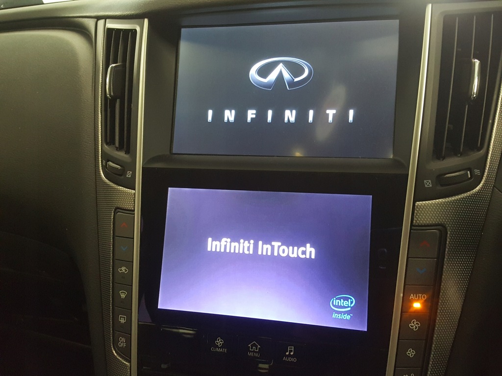 фото №6, Infiniti q50 панель радио navi экран монитор хороший