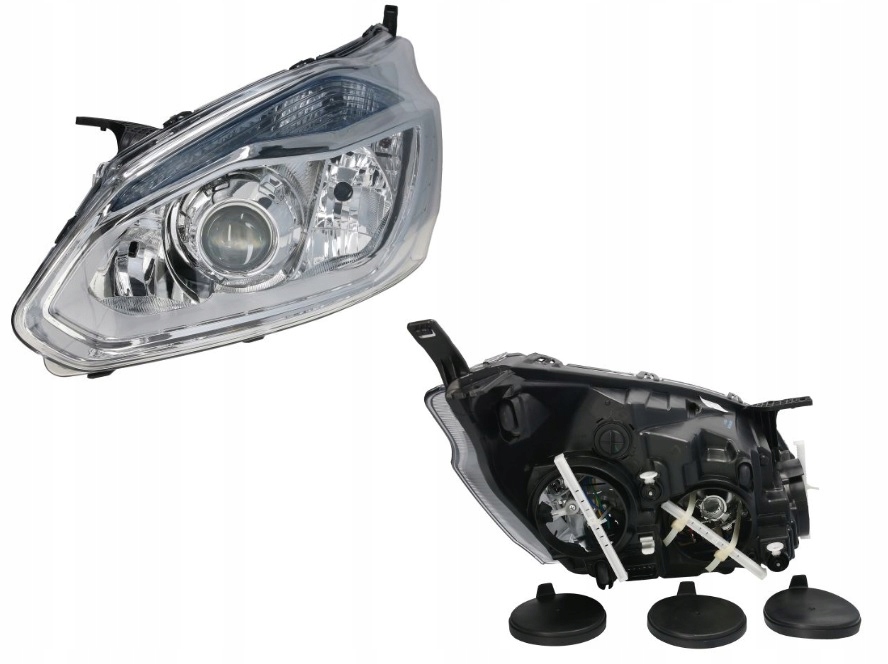 фото №1, Фара лампа левый ford transit custom 13-16 tyc