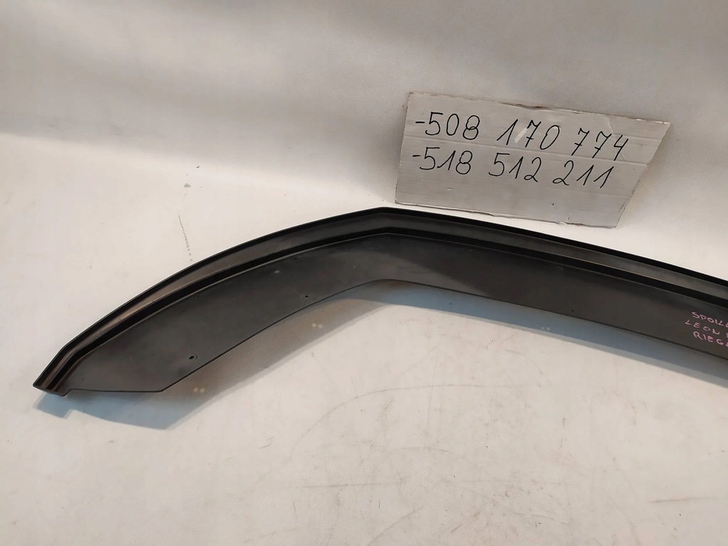 фото №12, Спойлер накладка перед seat leon iii fr rieger