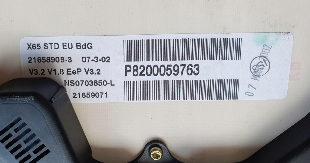 фото №3, Счетчик renault clio ii lift 1.2 p8200059763